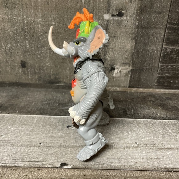 VTG  TMNT 1992 Playmates Teenage Mutant Ninja Turtles Dr EL Elephant NO TRUNK #2 - Picture 8 of 11